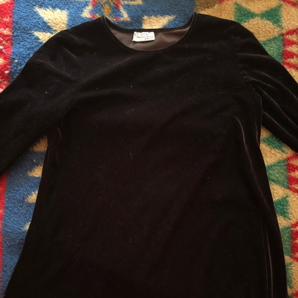 Vintage Velvet Dress